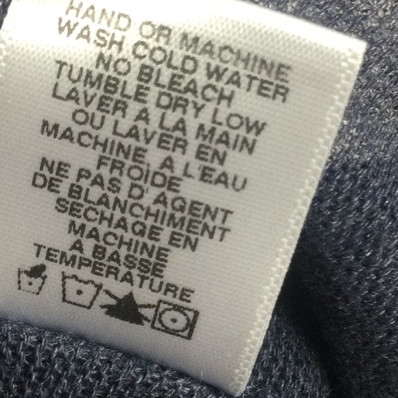 Wildfox Navy V-neck Sweater Hearts Polka Dots M - Picture 8 of 8